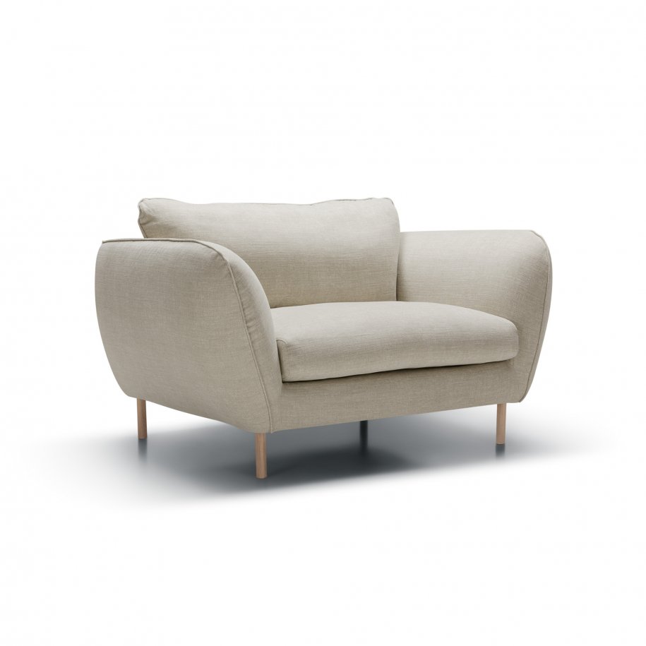 SITS Emma Armchair caleido stampato nature angled