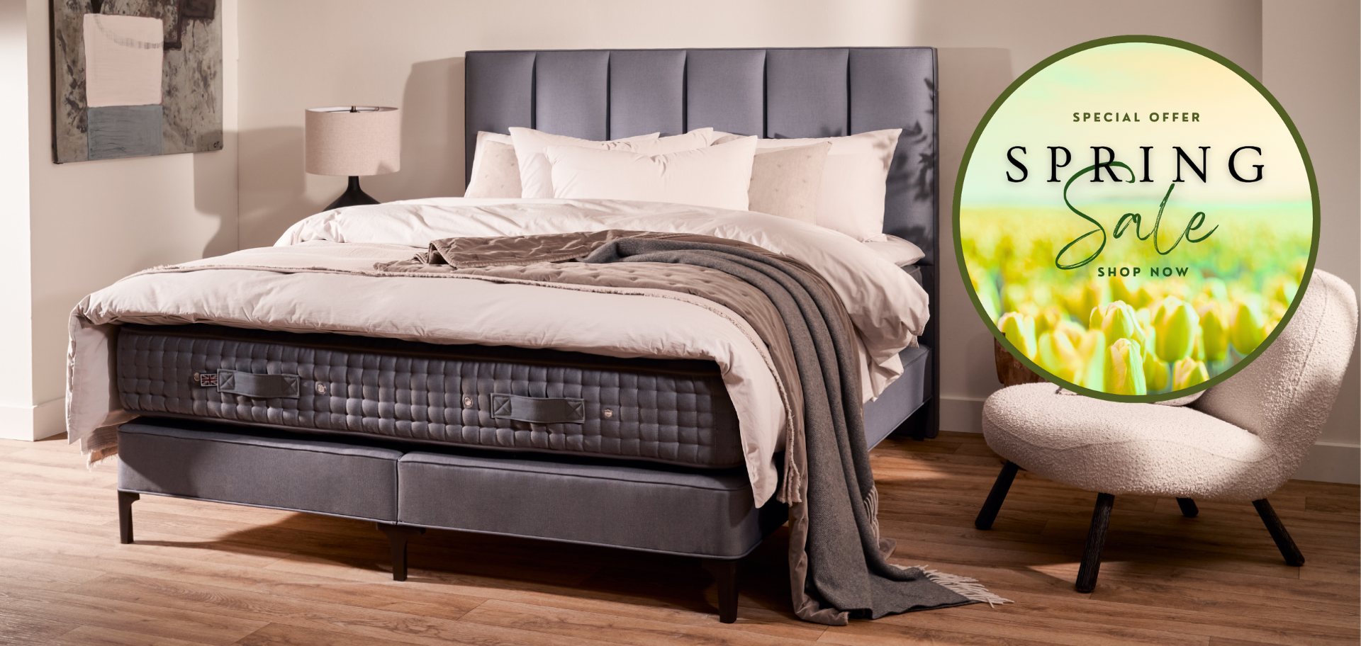 Vispring, the makers of Luxury Handmade British Beds
