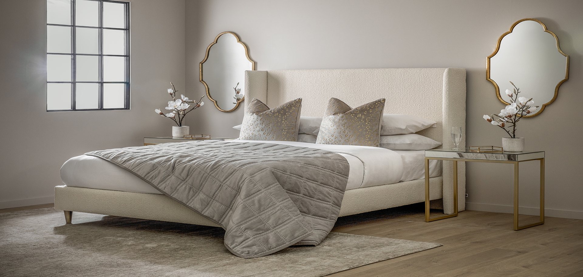 Relax & Recline on our Upholstered Bed Frames