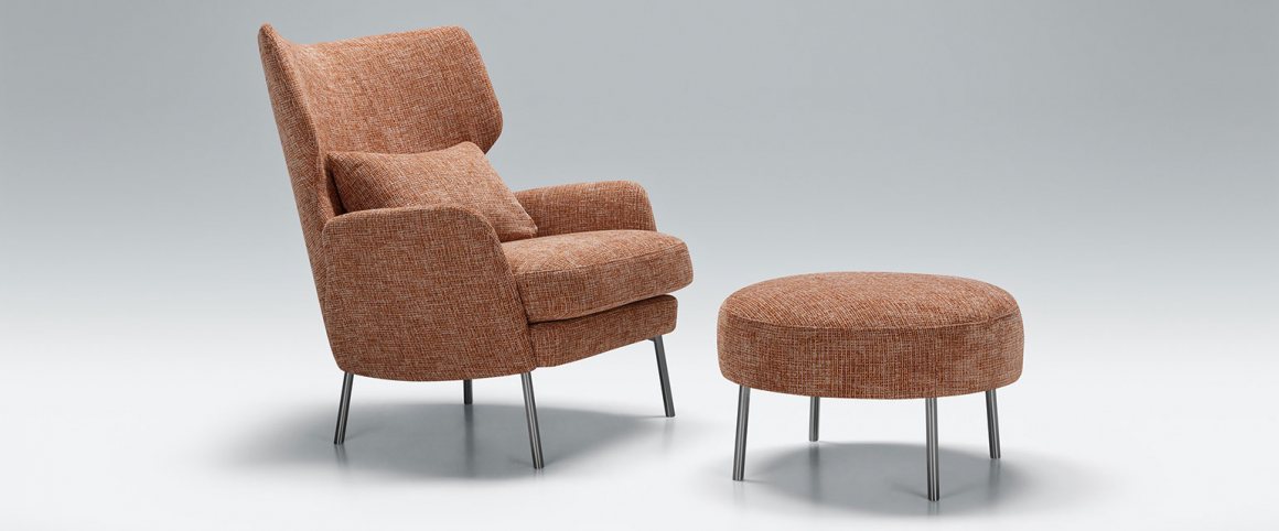SITS Alex Armchair & Footstool Collection