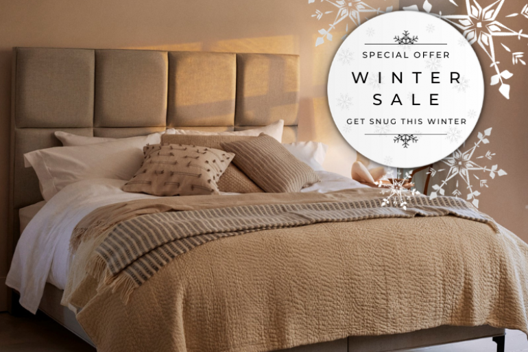 Buy a qualifying Vispring Divan Bed or Vispring Bedstead Mattress and receive 2 x free Feather & Down Pillows and a free Mattress Protector. Plus 50% off drawers with any Vispring Divan Bed (mattress + divan base).