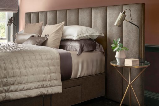 brown Hypnos headboard brown Hypnos headboard