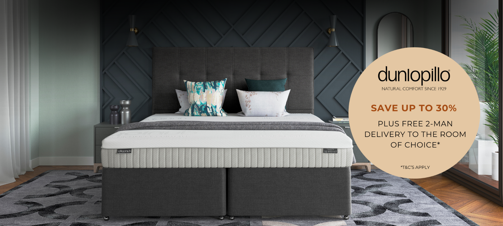 SAVE UP TO 30% ON DUNLOPILLO