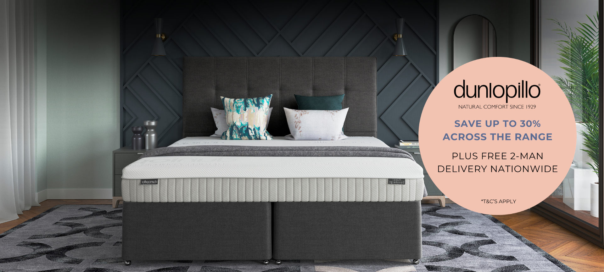 Save Up To 30% on Dunlopillo