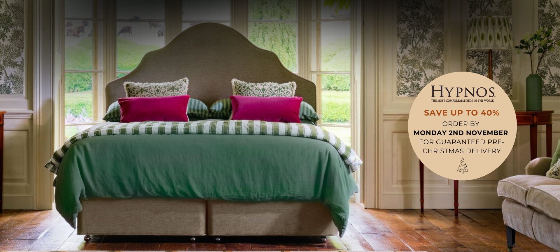 Save Up To 40% On Hypnos