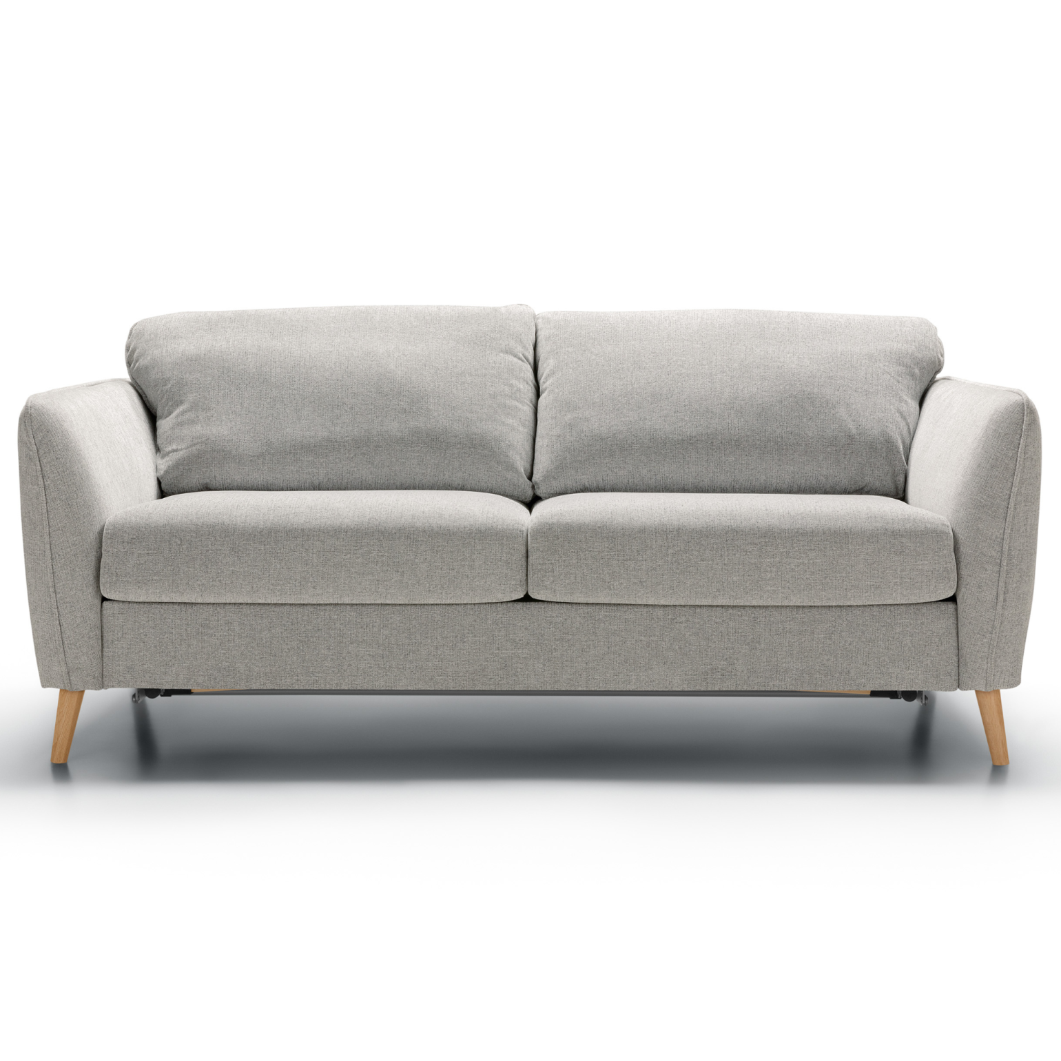 SITS Lucy Sofa Bed blends Scandinavian grace with thoughtful practicality. By day, it presents soft, gently rounded arms, piped edges, and a clean silhouette on slender raised legs. By night, its integrated fold-out bed mechanism and sprung mattress transform it into a comfortable sleep surface with ease.
Why We Love Lucy: A perfect balance of style and function — Lucy’s fold-out convenience, elegant detailing, and thoughtfully cushioned design mean you get a sofa that’s as restful at night as it is graceful by day.