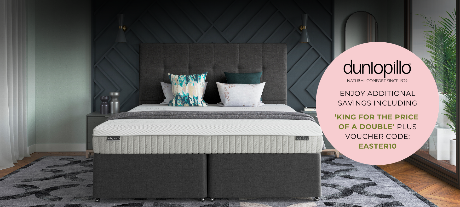 SAVE UP TO 45% ON DUNLOPILLO