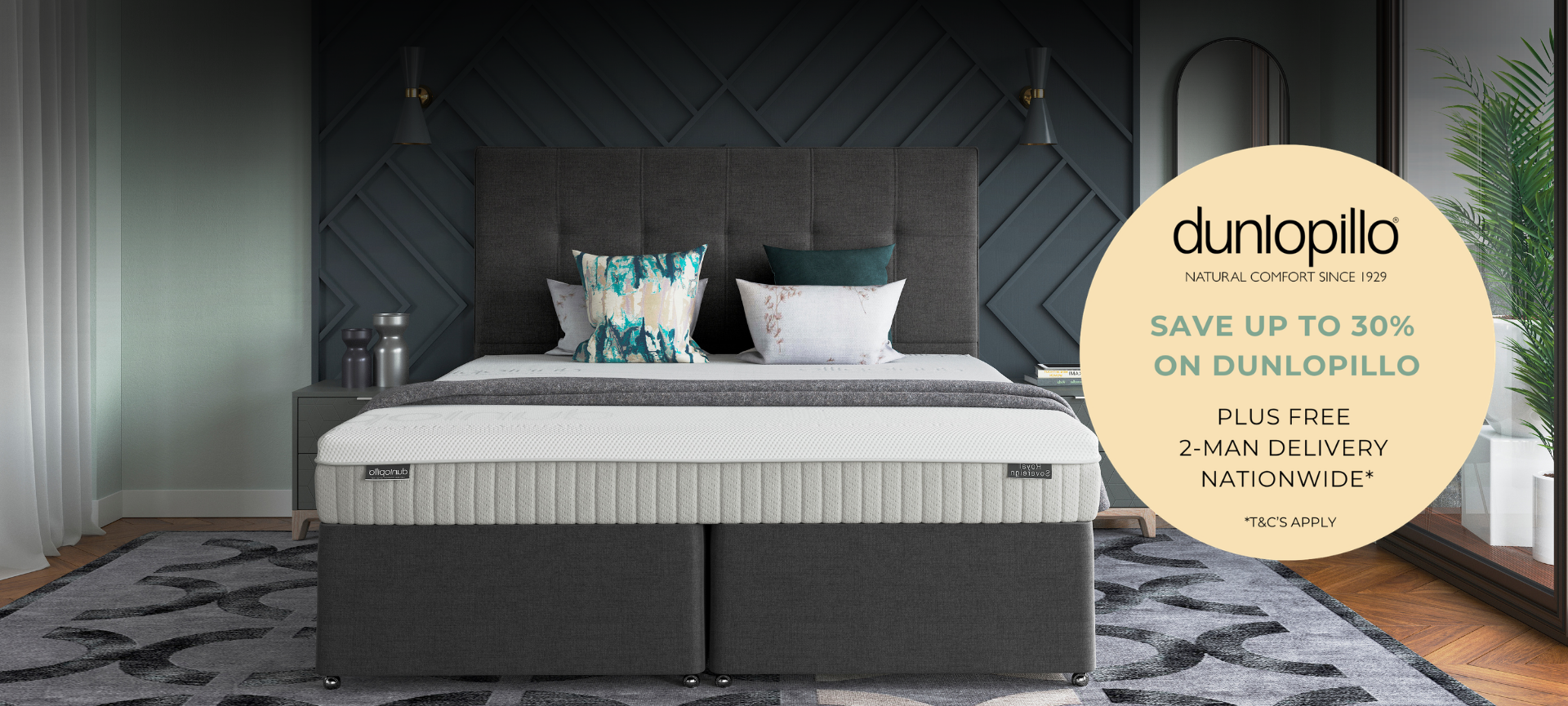 SAVE UP TO 30% ON DUNLOPILLO