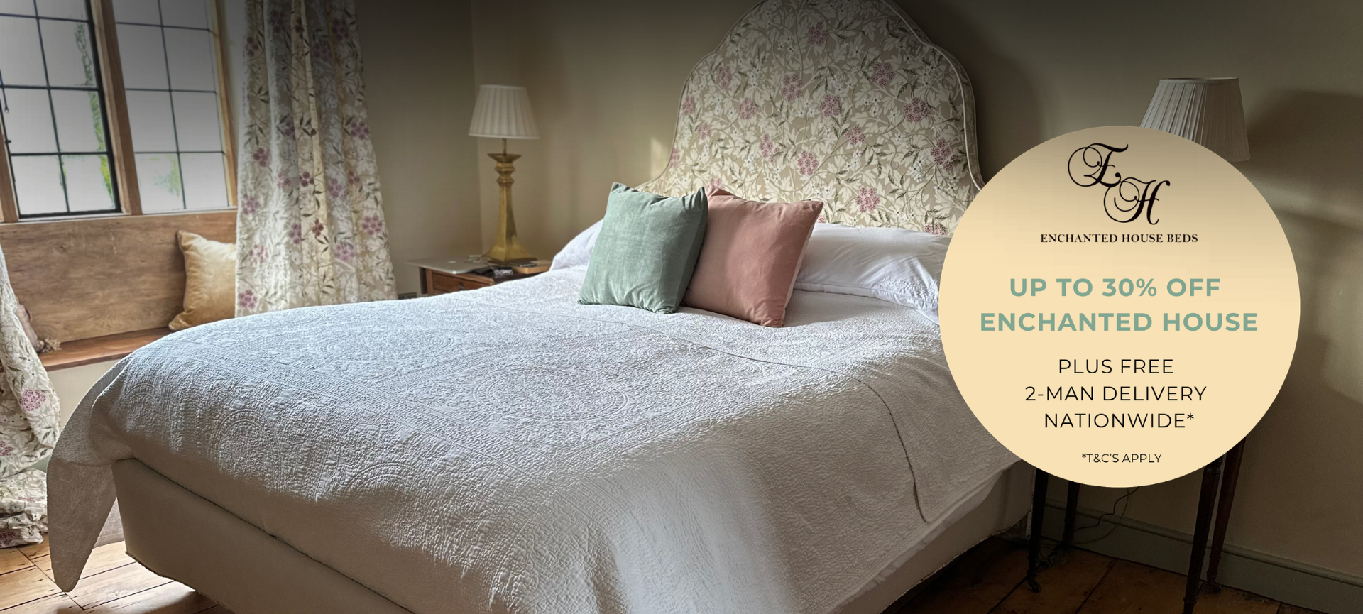 SAVE UP TO 30% ON ENCHANTED HOUSE