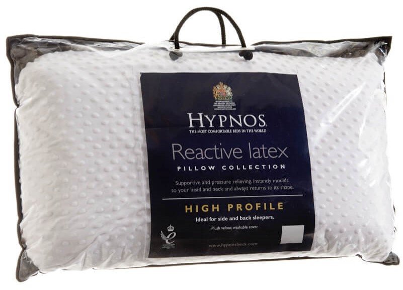 Plush latex pillow deals