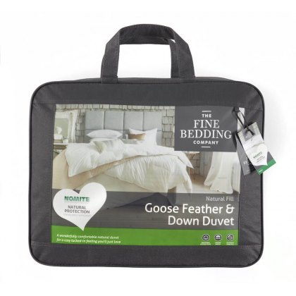 Goose Feather & Down Duvet by The Fine Bedding Company (Tog: 13.5)