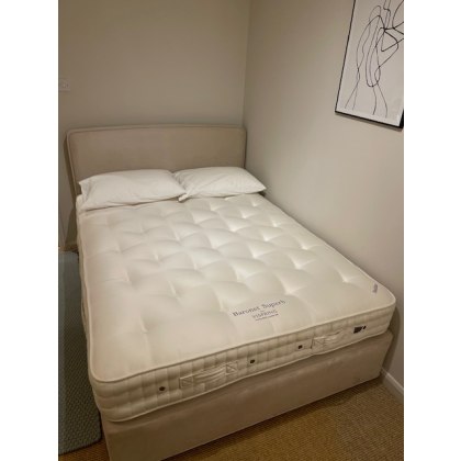 150cm x 200cm (King Size) Vispring Baronet Superb Divan Bed with Palladio Headboard CLEARANCE 150cm x 200cm (King Size) Vispring Baronet Superb Divan Bed with Palladio Headboard CLEARANCE