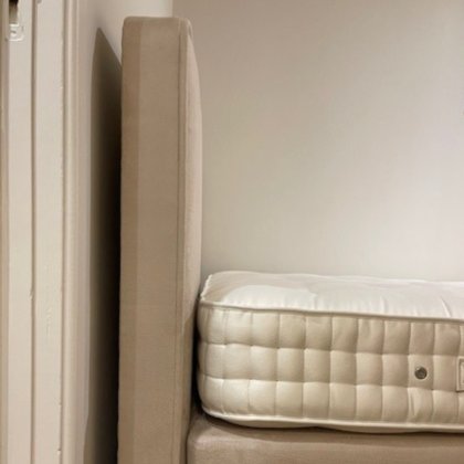 150cm x 200cm (King Size) Vispring Baronet Superb Divan Bed with Palladio Headboard CLEARANCE