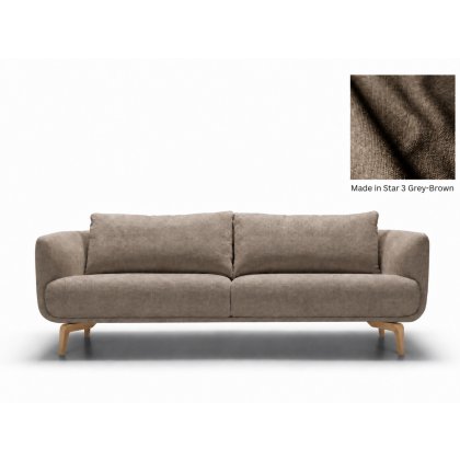 SITS Moa 2 Seater Sofa in Grey-Brown CLEARANCE