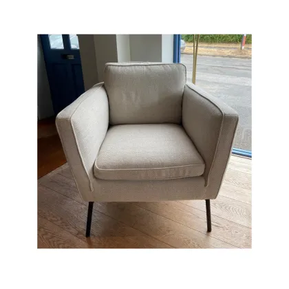 SITS Teddy Armchair in Togo 2 Beige CLEARANCE
