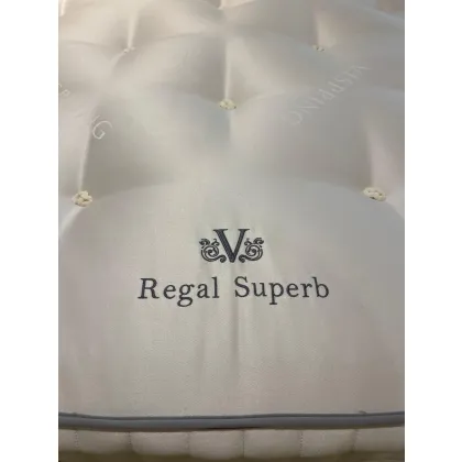 150 x 200cm (King Size) Vispring Regal Superb Divan Bed with Ceto Headboard CLEARANCE 150 x 200cm (King Size) Vispring Regal Superb Divan Bed with Ceto Headboard CLEARANCE
