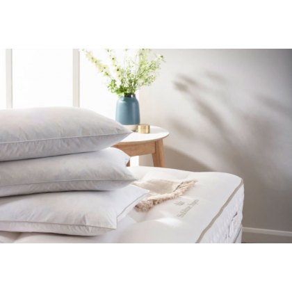 Vispring Hungarian Goose Feather and Down Pillow 50cm x 90cm