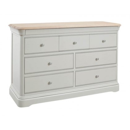 Lyon Wide Chest of Drawers - 7 Drawer