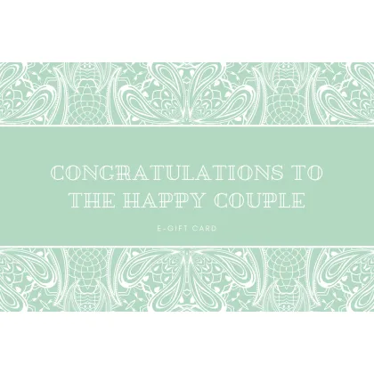 Wedding E-Gift Card Wedding E-Gift Card