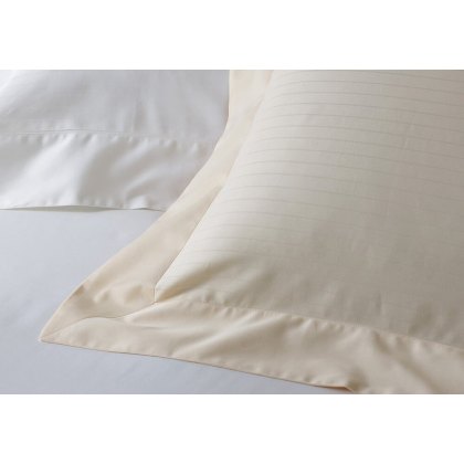 Cross Stripe 420 Satin Oxford Pillow Case