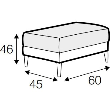 SITS Jenny Footstool Small