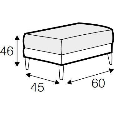 SITS Jenny Footstool Small SITS Jenny Footstool Small