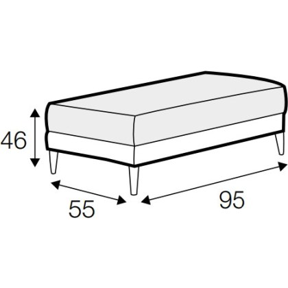 SITS Jenny Footstool Large SITS Jenny Footstool Large