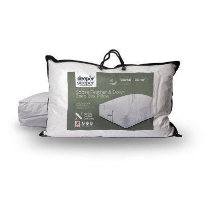 Norfolk Feather Company Deeper Sleeper Goose Feather & Down Pillow
