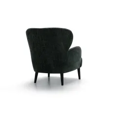 Sits Ross armchair Bloom Midnight Back View
