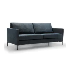 Sits Impulse 2.5 Seater Divine Dark Blue angled