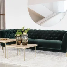 Sits Valentin 4 Seater Dark Green lifestyle