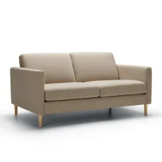 SITS Domino 2 Seater Sofa heather light beige angled
