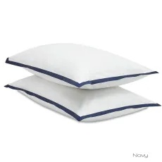 Windsor pillow case Navy