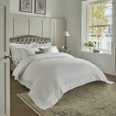 Carnaby hemstich duvet cover