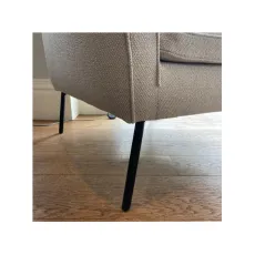 Teddy Armchair in Togo 2 Beige Legs