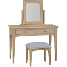New England Oak Dressing Table
