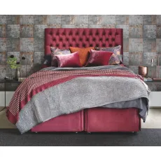 Eleanor Headboard by Hypnos on a Deep Divan Base