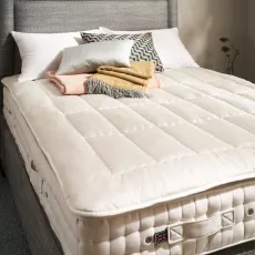 Vispring Heaven Mattress Topper on Baronet Superb Mattress