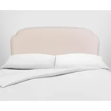 Vispring Moncorvo Headboard with White Linen