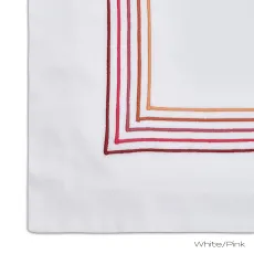 Empress Oxford Pillow Case detail White Pink