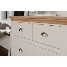 Hambledon Chest of Drawers - 2+2 Drawer White Painted