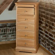 Lacoste Tallboy Narrow Chest - 5 Drawer