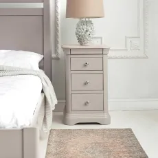 Lyon Large Bedside Chest - 3 Drawer