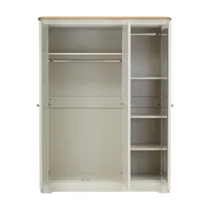 Lyon Triple Wardrobe Open View