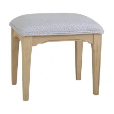 New England Oak Bedroom Stool