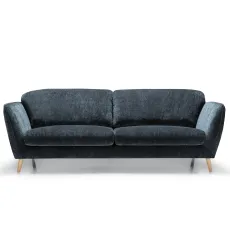 Stella 3 seater atropa dark blue front facing