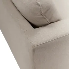 Sits Sophia 3 Seater Nori nature back view close up