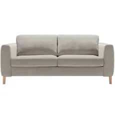 SITS HENRY 3seater sofa bed lilac 3 light grey front view