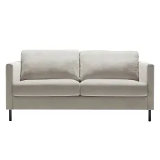 SITS FELIX 3seater sofa bed light grey front facing
