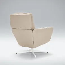 Sits Amy Armchair Aniline Nature back